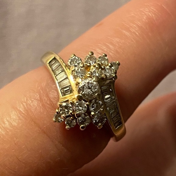 Jewelry - 14k Gold, Diamond Ring